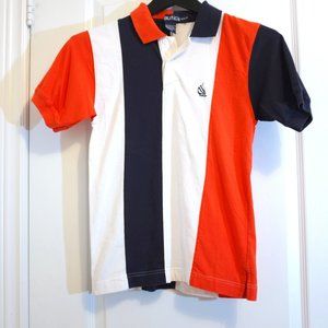 COPY - Nautica Junior Boys Colourblocked Polo Collar T-shirt